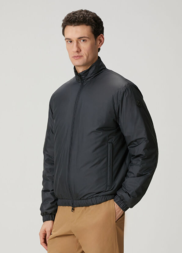 Siyah Puff Mont - Görsel 4