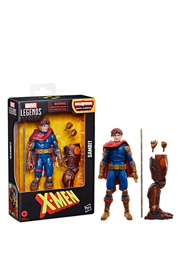 Marvel Legends Gambit X-Men Comics Aksiyon Figürü - 2