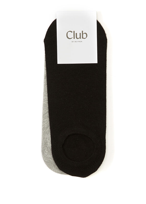 Beymen Club Black Grey Women's 2-Pieces Socks Set - 1