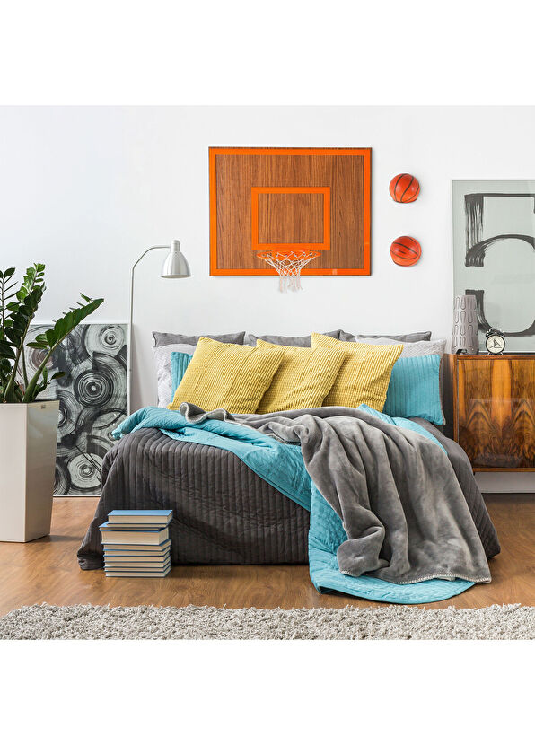 Archtwain Ceviz Turuncu Tekli Duvar Potası - 2