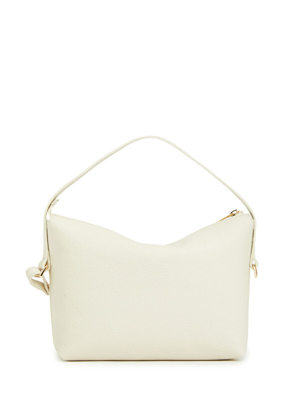 Beymen Club Ekru Çift Askılı Kadın Deri Çanta - 3