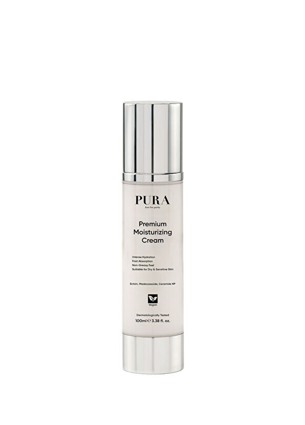 PURA Just for purity Premium Yoğun Besleyici ve Uzun Süreli Nemlendirici Krem 100 ml - 1
