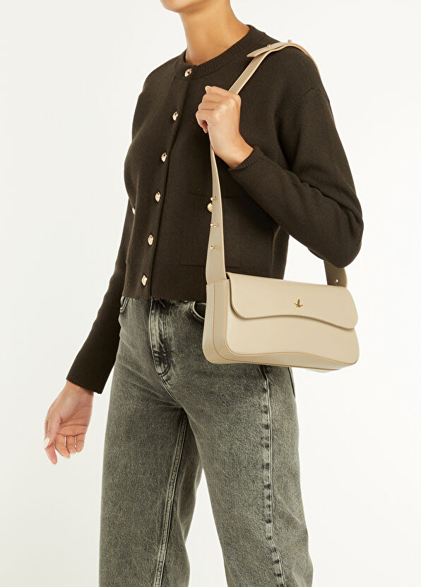 Beymen Club Taupe Women's Shoulder Bag - 2