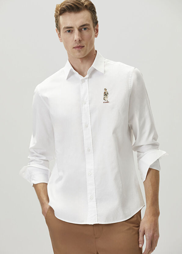 Beymen Club Clubby White Oxford Shirt - 2