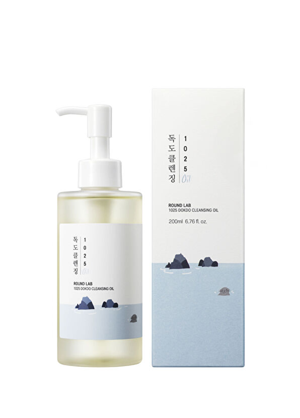 Round Lab 1025 Dokdo Cleansing Oil Light Cleansing Oil with Mineral Against Large Pore and Blackhead 200 ml - 1