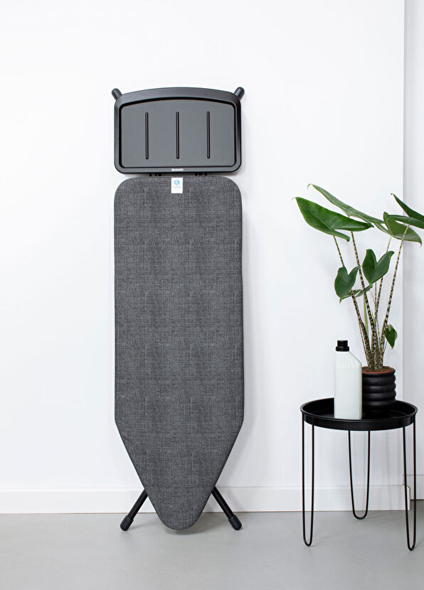 Brabantia Steam Boiler Stand Denim Black Patterned Ironing Board - 3