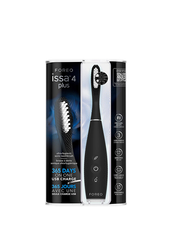 Foreo Issa 4 Plus Black Rechargeable Toothbrush - 2