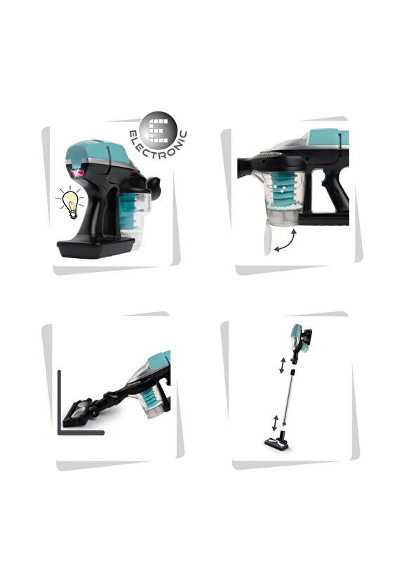 Smoby Rowenta Air Force Oyuncak Elektrikli Süpürge 330218 - 4