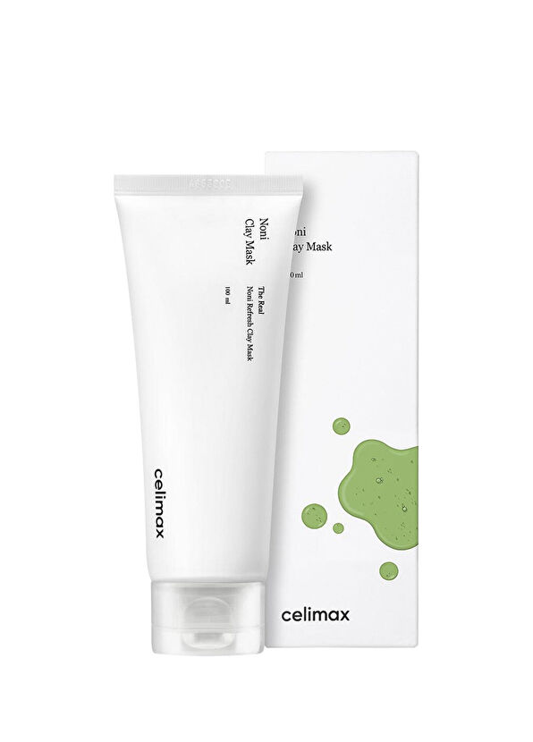 Celimax Noni Refresh Clay Mask Hassas Ciltlere Noni Özü İçeren Yağ ve Gözenek Arındırıcı Kil Maskesi 100 ml - 1