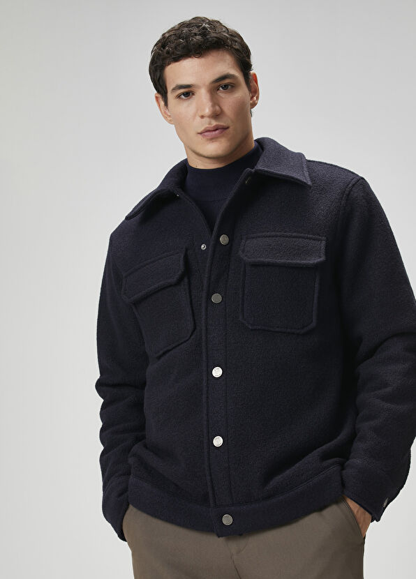 Beymen Club Lacivert Dış Gömlek - 2