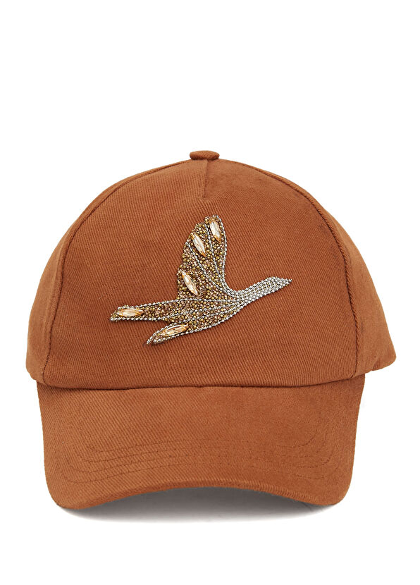 Beymen Club Taba Logo Detaylı Kadın Şapka - 2