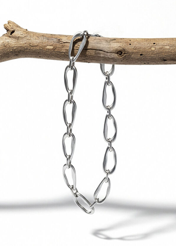 Louur Eos 925 Ayar Gümüş Unisex Kolye - 4