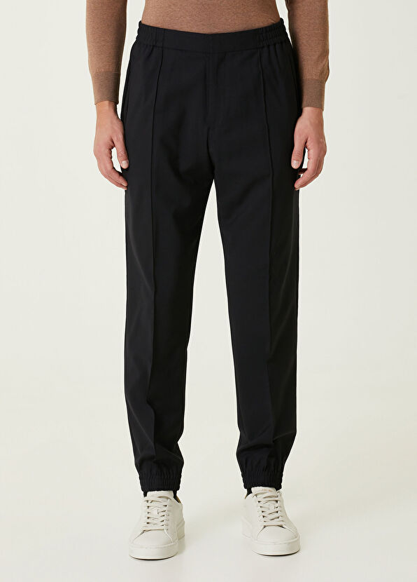 Paul Smith Lacivert Yün Pantolon - 2