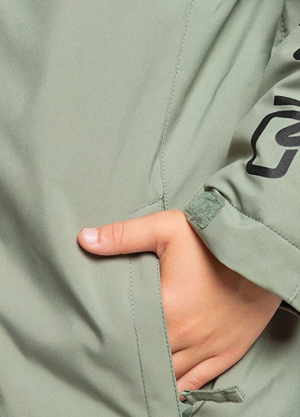 Quiksilver Morton Youth Yeşil Erkek Çocuk Snowboard Montu - 3