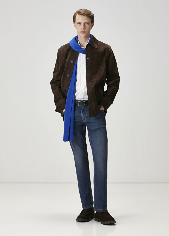 Beymen Club Mavi Yıkamalı Slim Fit Jean Pantolon - 1