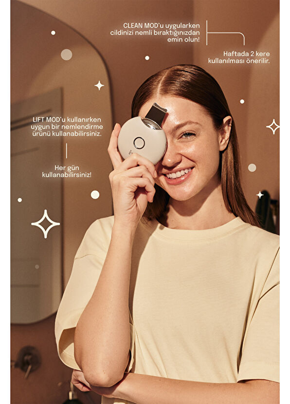 İyo Ultrasonic Skin Scrubber & Lifter Cilt Bakım Cihazı - 2