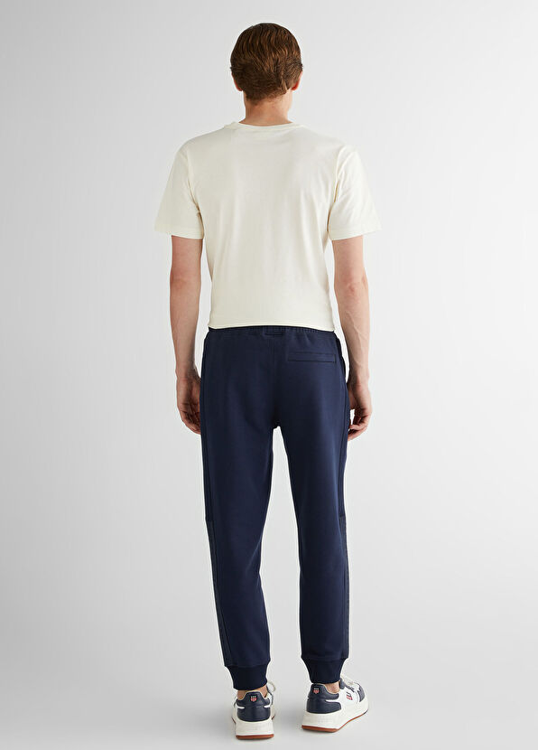 GANT Navy Blue Regular Fit Men's Sweatpants - 2