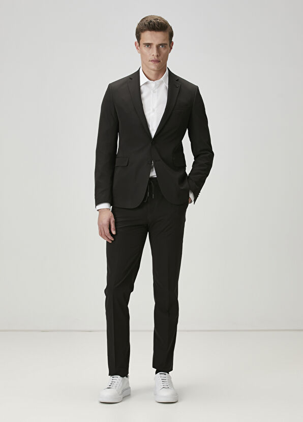 Beymen Club Drop 6 Slim Fit Siyah Takım Elbise - 2
