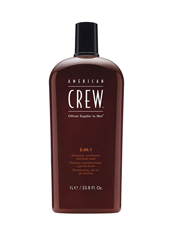 American Crew 3 In 1 Classıic For Men Arındırıcı Şampuan 1000 ml - 1