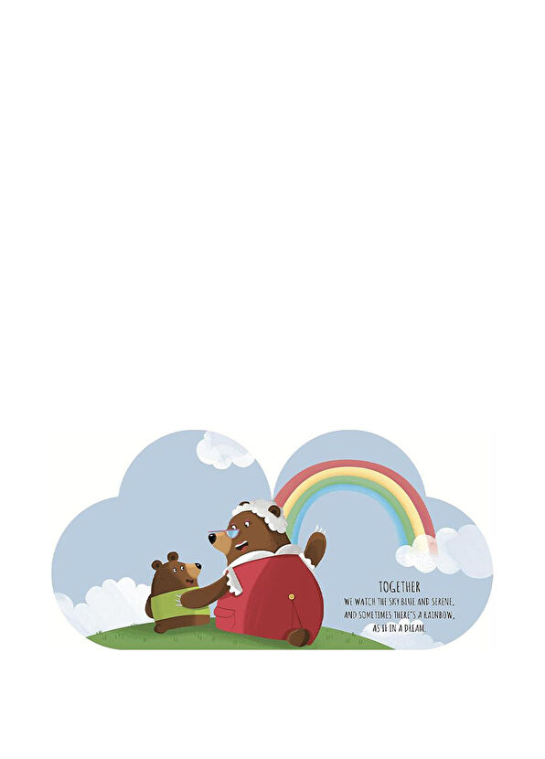 Sassi Junior  Shaped Board Book With Love Grandma Çocuk Yabancı Dil Kitabı - 4