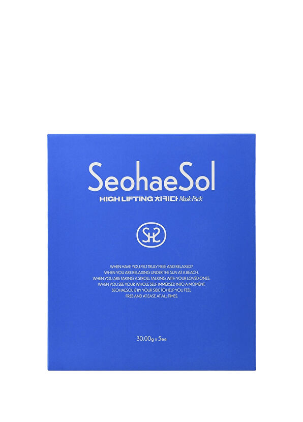 SeohaeSol Chi-Ki-Da Sıkılaştırıcı Kağıt Yüz Maskesi  - 1