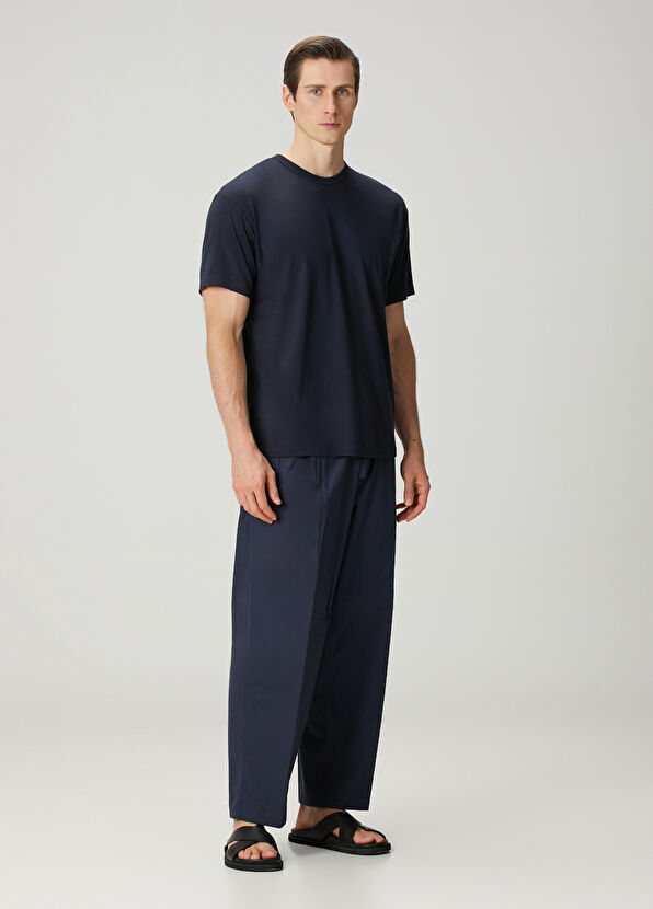 Umit Benan Lacivert T-shirt - 2