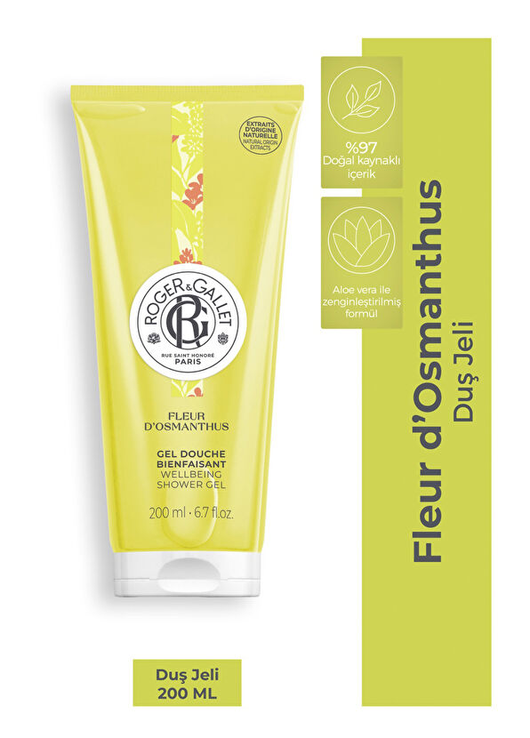 Roger&Gallet Doğal Osmanthus Özlü Parfüm ve Duş Jeli Seti - 2