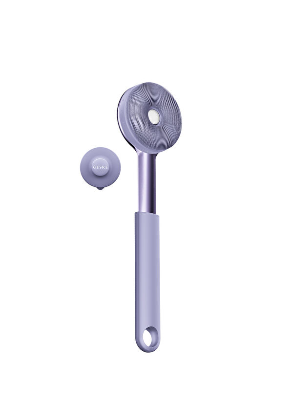 Geske Sonic LED Full-Body Brush 9 in 1 Purple Vücut Cilt Bakım Cihazı - 2