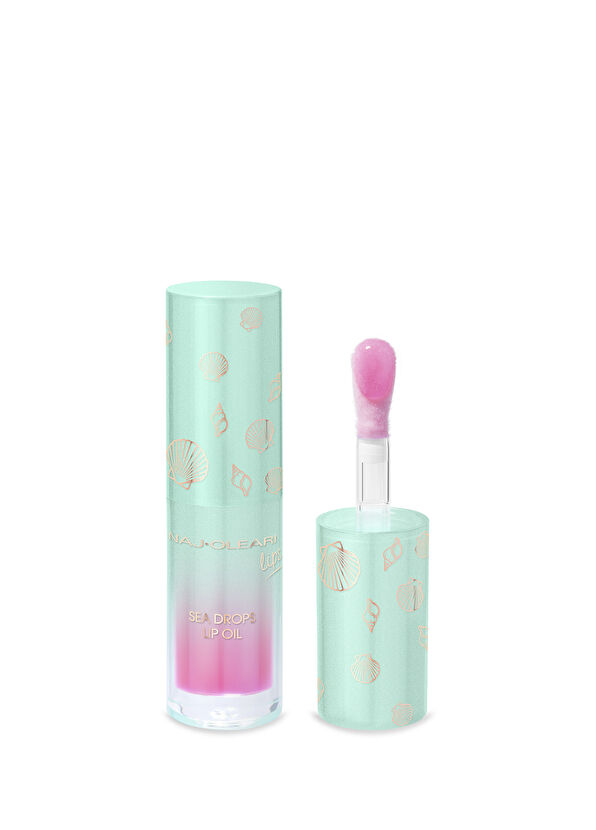Naj Oleari Sea Drops Lip Oil Pink Seashell Dolgunlaştırıcı Parlaklık Veren Dudak Yağı - 1