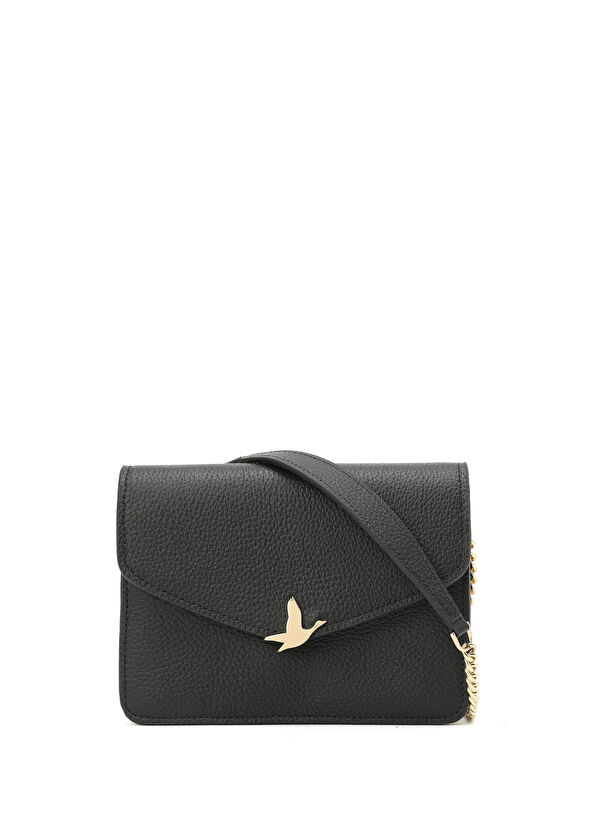 Beymen Club Mini Black Women's Bag with Gooseneck Detail - 1