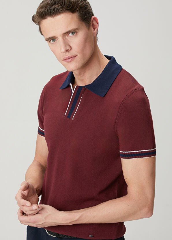 Beymen Club Plum Polo Neck Knitwear - 1