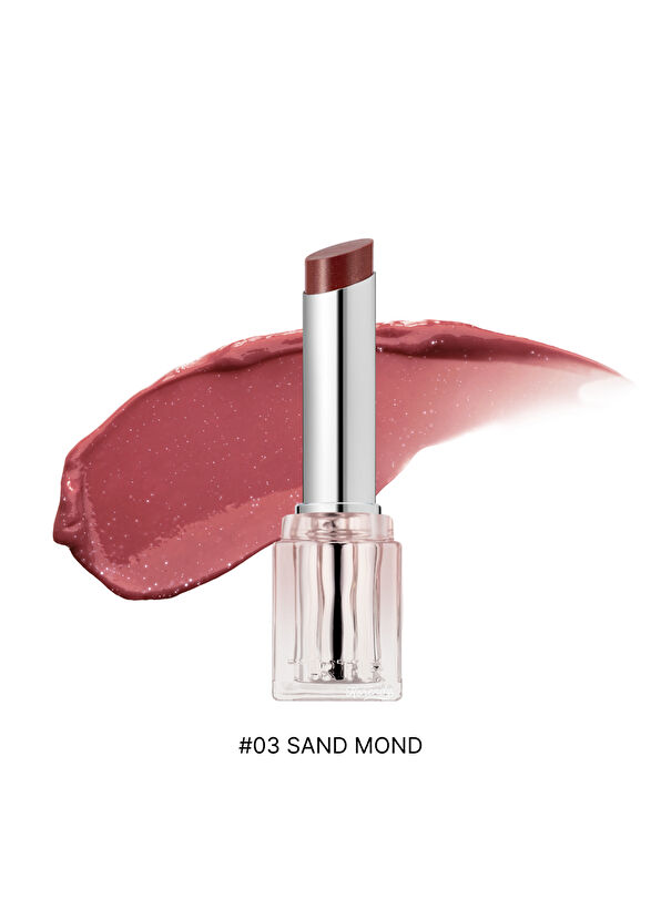 Tırtır Waterism Glow Melting Balm 03 Sand Mond Dolgunlaştırıcı Parlatıcı Nemlendirici ve Besleyici Stick Ruj 3,3 gr - 2