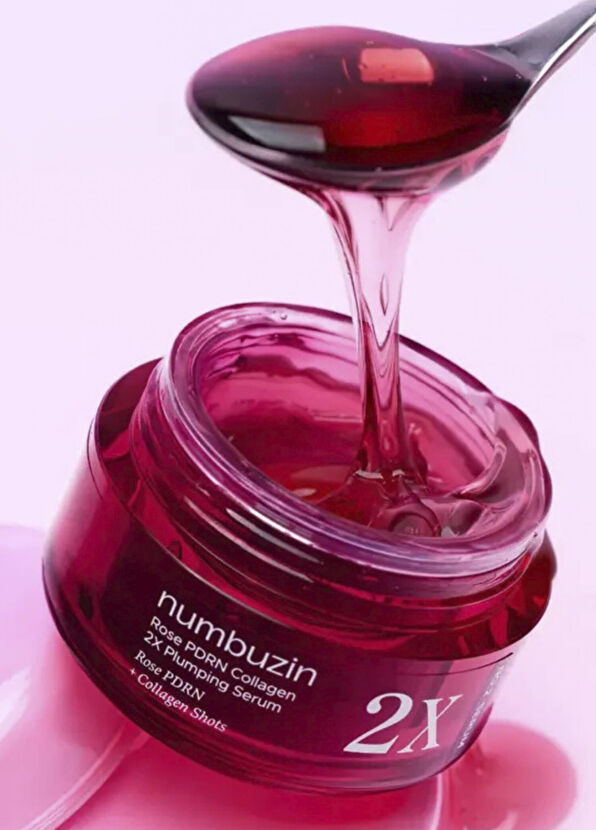 Numbuzin No.2 Rose PDRN Collagen 2X Plumping Aydınlatıcı Cilt Serumu 30 ml - 2