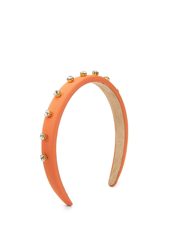 Queen Unique Turuncu Kız Çocuk Taç - 1