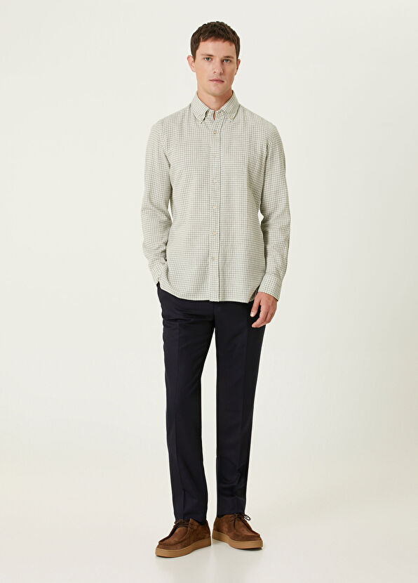 Luigi Borrelli Çok Renkli Pötikare Desenli Gömlek - 2