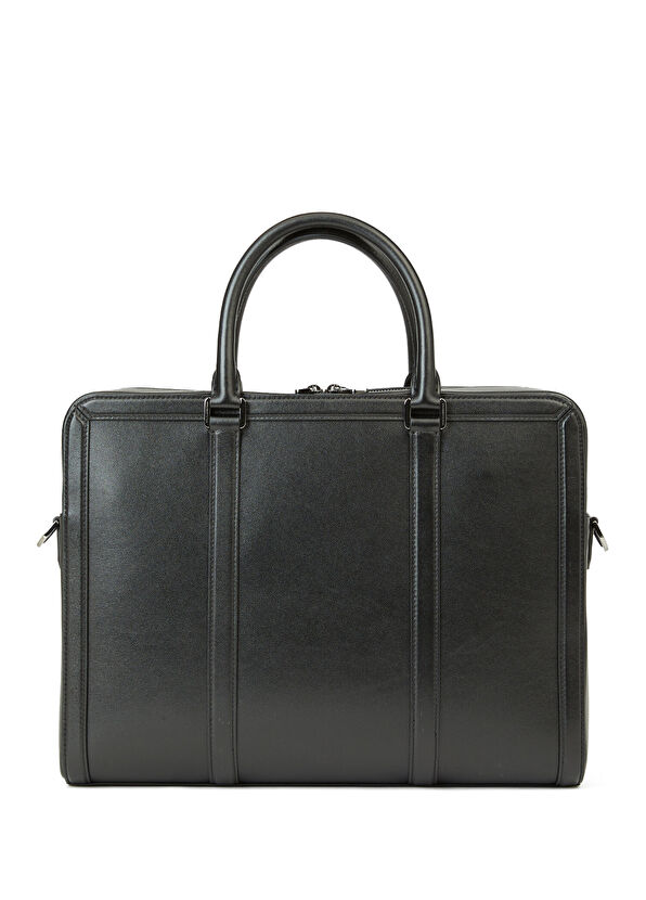 Dolce&Gabbana Black Leather Briefcase - 3