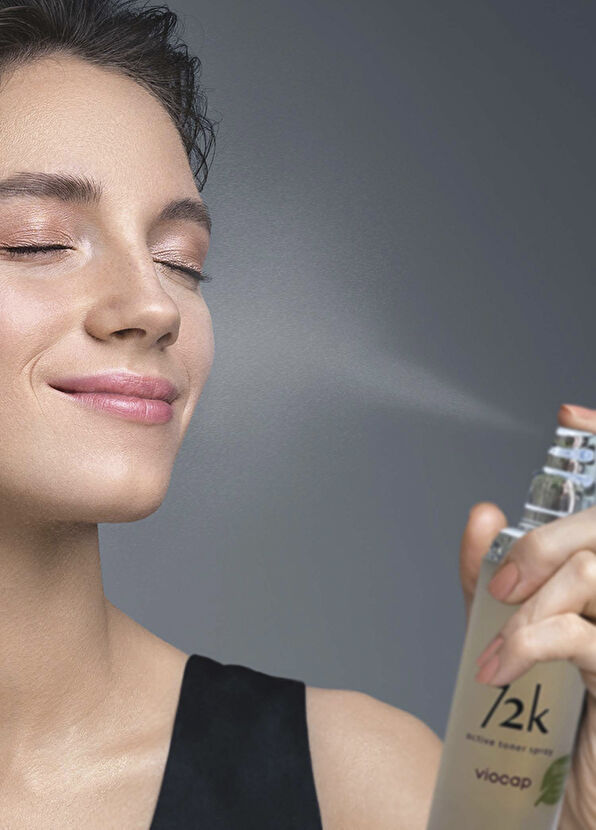 72k Active Toner Spray Women Canlandırıcı Yüz Toniği 150 ml - 2