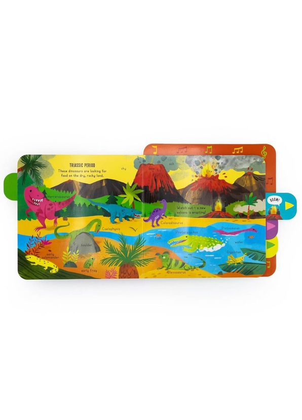 North Parade Publishing - Dinos Pull-Tab Sound Book Yabancı Dil Sesli ...