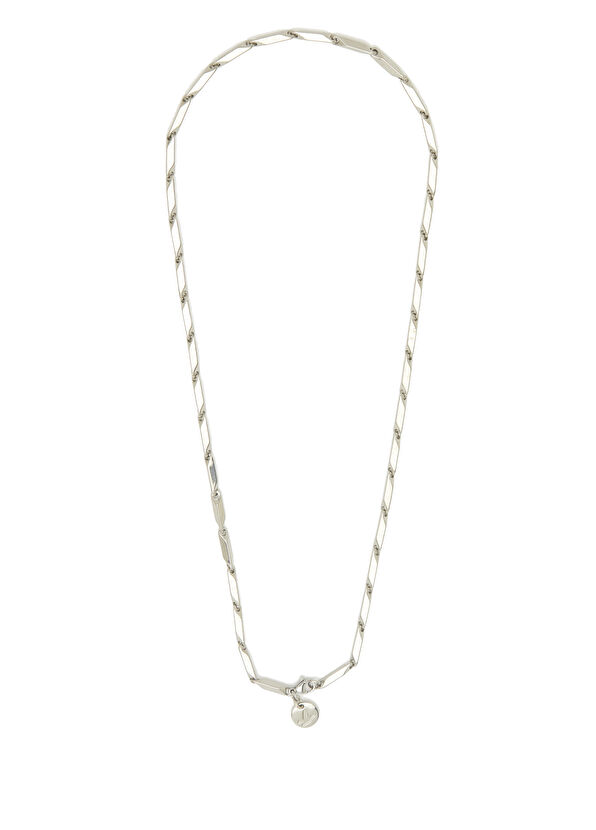 Beymen Club Silver Men's Steel Chain Necklace - 1