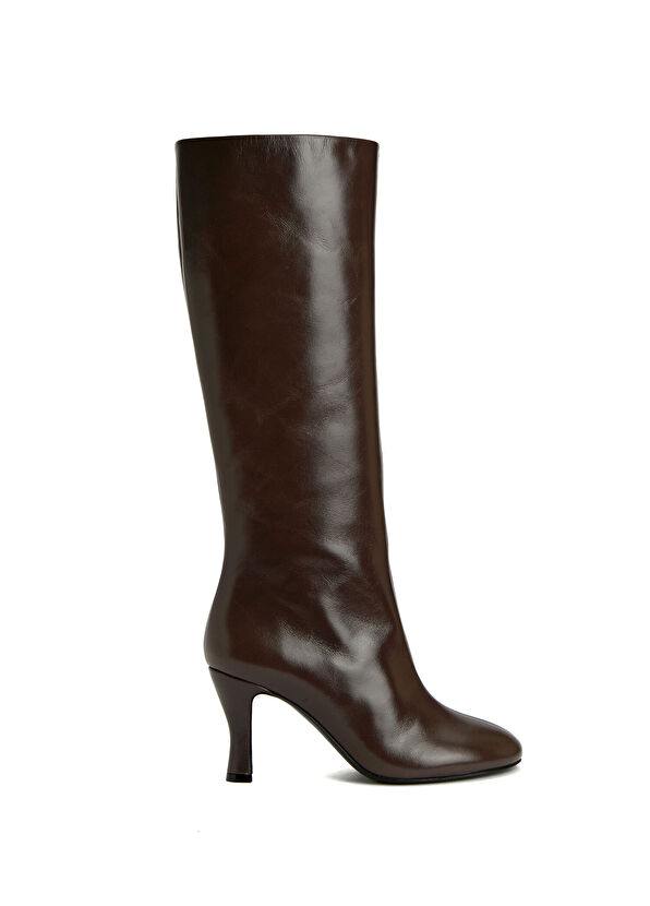 Academia Anthracite Women's Leather Boots - 1