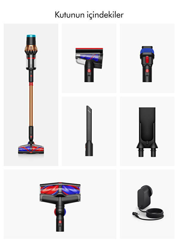 Dyson V16 Piston Animal Kablosuz Süpürge (Mat Siyah/Bakır) - 3