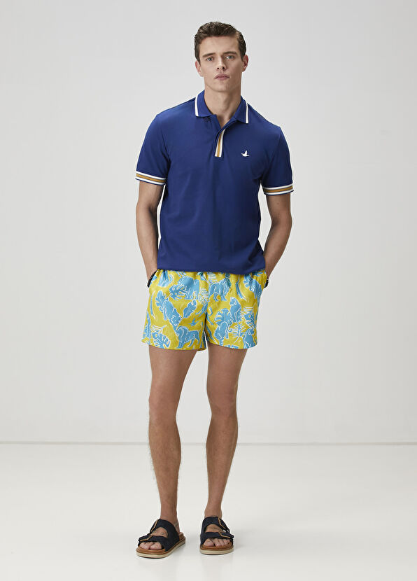 Beymen Club Yeşil Baskılı Mayo Şort - 1