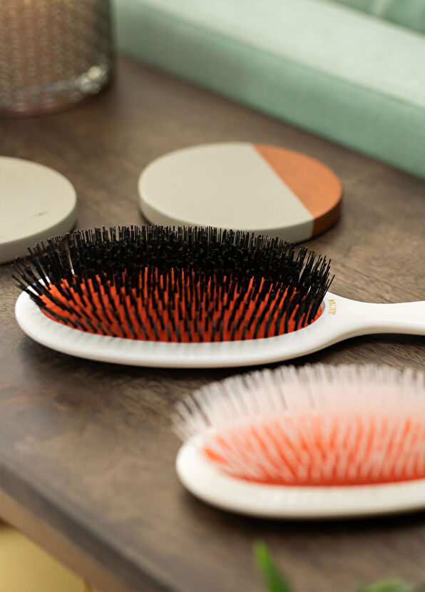 Mason Pearson Pocket Boar Bristle B4 Ivory Hair Brush - 4