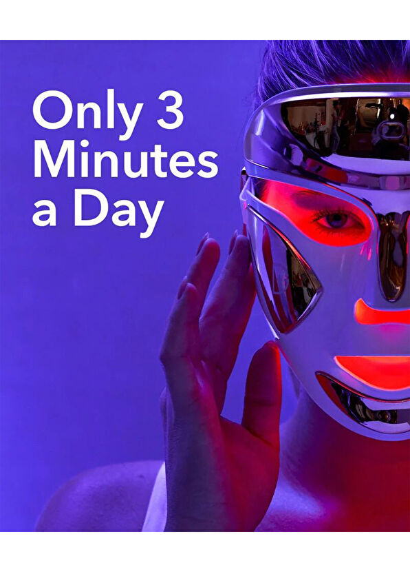 Dr. Dennis Gross DRx SpectraLite FaceWare Pro Pembe Led Yüz Maskesi  Cilt Bakım Cihazı - 2