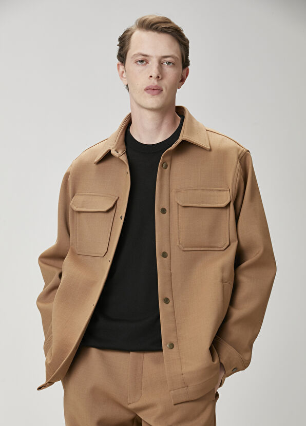 Beymen Club Deve Tüyü Dış Gömlek - 1