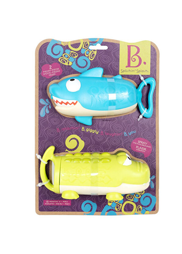 Eğlenceli Timsah ve Köpek Balığı Su Tabancası - Görsel 5