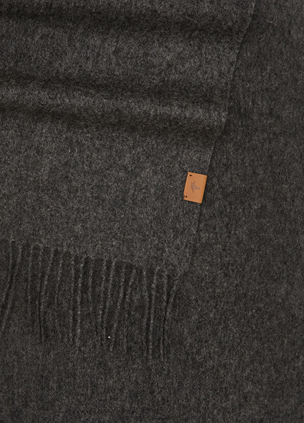 Beymen Club Grey Men's Wool Scarf - 2