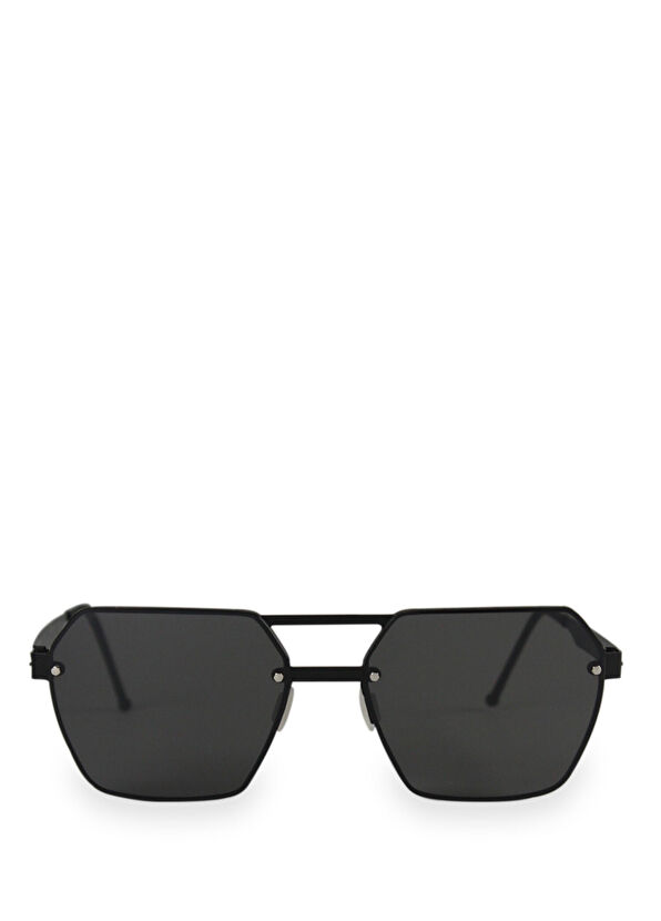 Mooshu Ahsen SM Black Titanium Unisex Sunglasses - 1