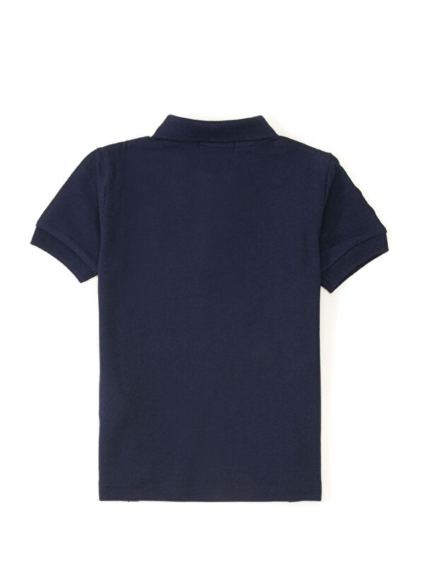 Lacivert Çocuk Polo T-shirt - Görsel 3