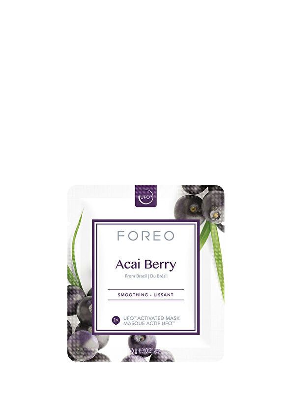 Foreo UFO Mask Acai Berry Moisturizing 6-Pack Face Mask for Dry Skin - 2